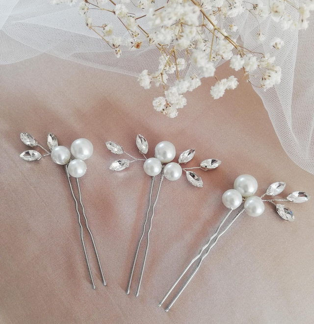 Ensemble pics à cheveux - collection Eléanore