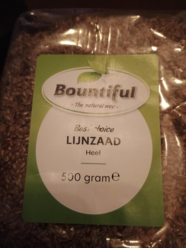 bountiful - Lijnzaad heel (500gr)