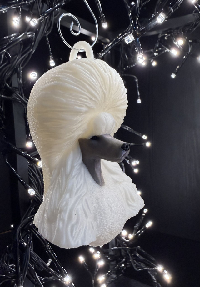 Poodle White Celestial