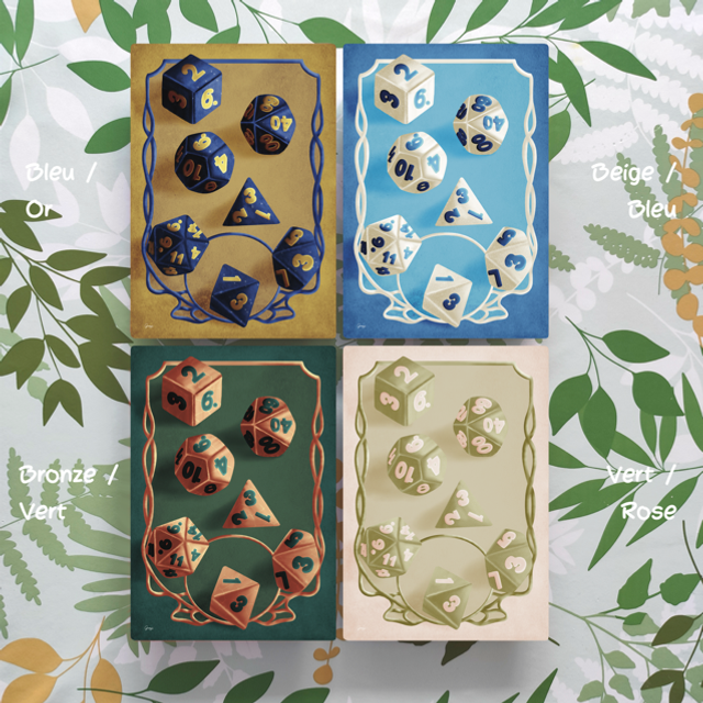 Dés JDR - Affiches A4