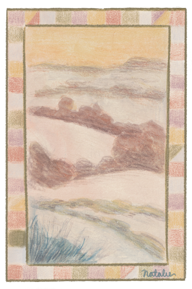 Autumn Landscape Card