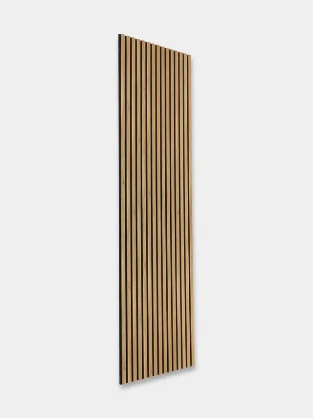 Woodupp Akupanel 240 Aspect bois Chêne anglais, feutre noir (Réf-1025)