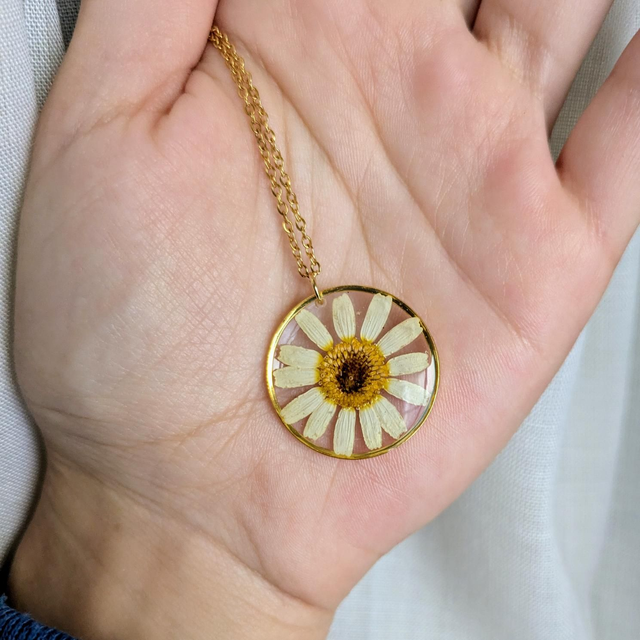 Colgante de margarita