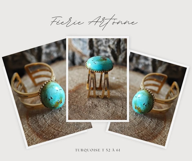 Turquoise naturelle