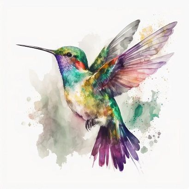 Hummingbirds Coaster