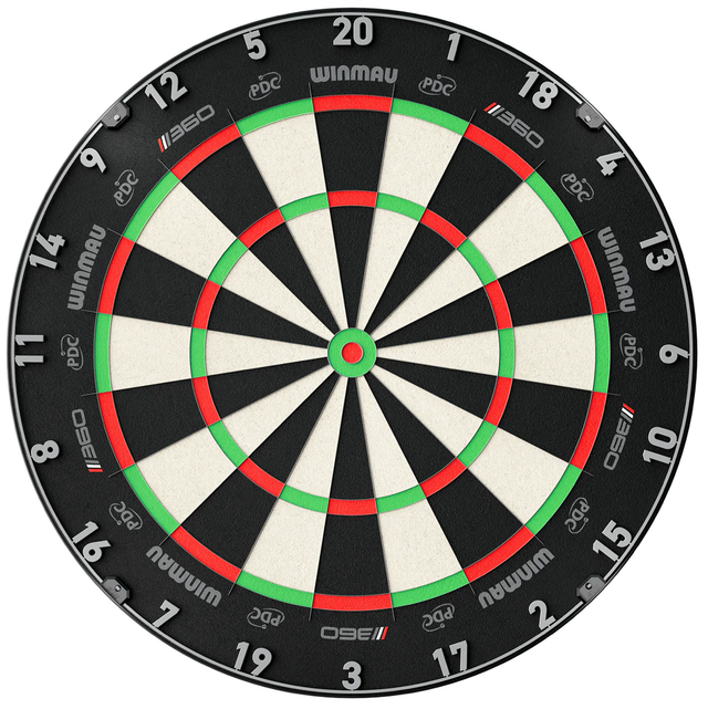 WINMAU BLADE 360 TRIPLE CORE DARTBOARD - OFFICIAL PDC