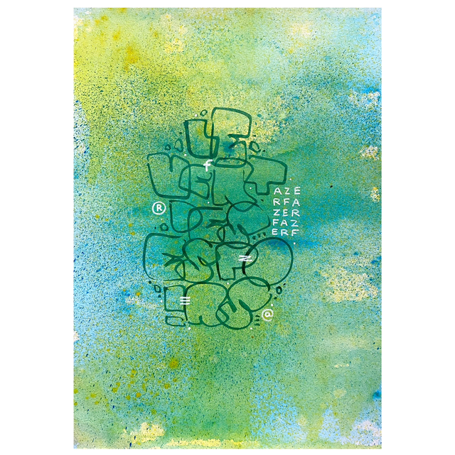 Le vert des espoirs - 21x29cm / 2025