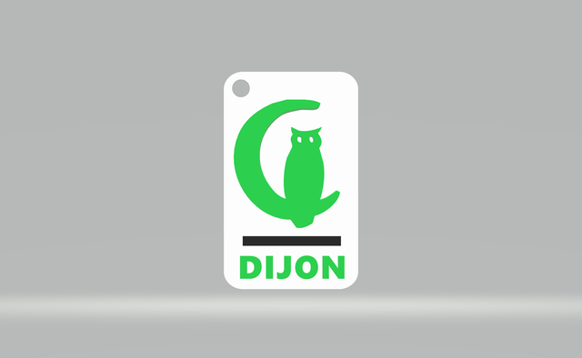 Porte clé OWLNIGHT blanc