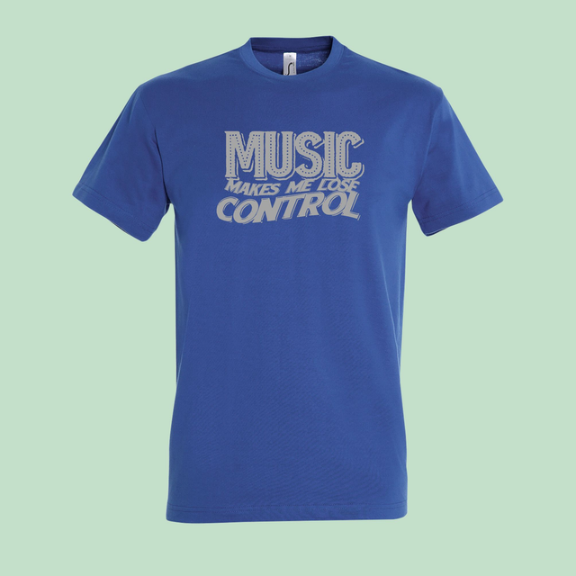 MUSIC MAKES ME LOSE CONTROL - CAMISETA