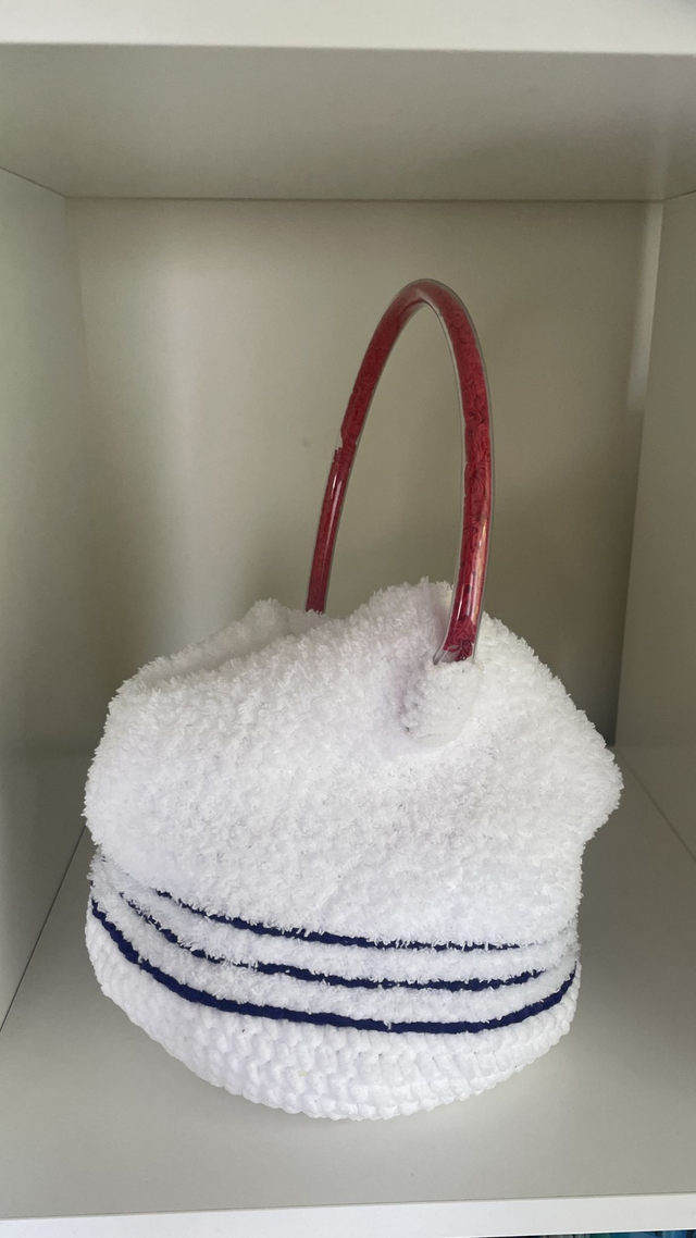 Sac marinière blanche