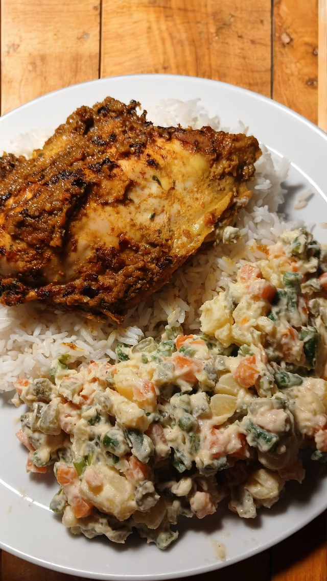 Poulet au four - Pollo al horno