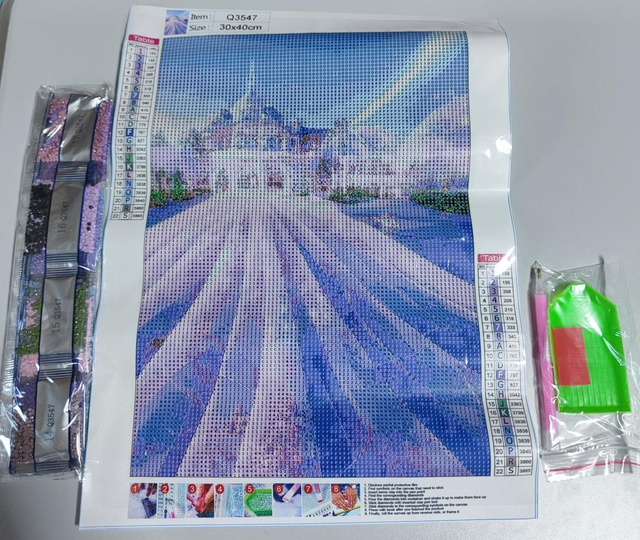 Diamond Painting Phantasie 30x40cm 