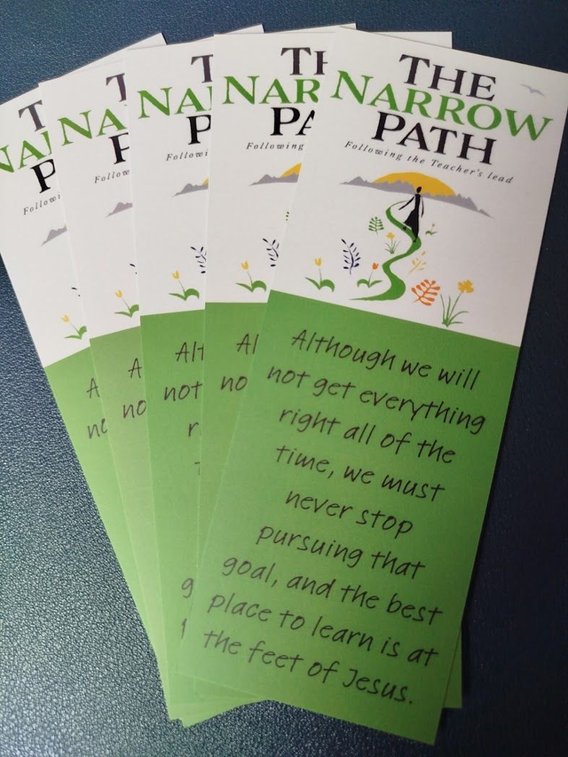 Narrow Path bookmark