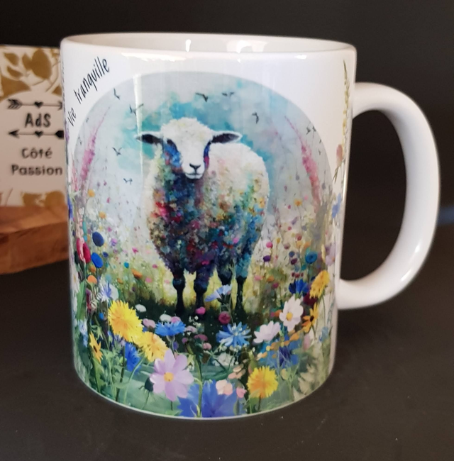 Mug - Tranquille le mouton (8z)