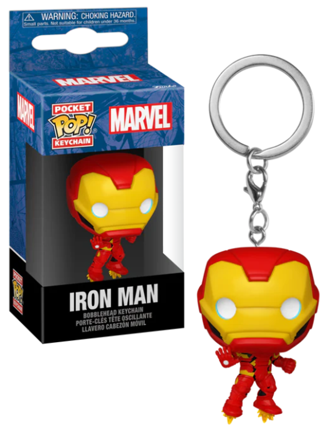 Iron Man - Marvel New Classics - Pocket Pop Keychain 🦾❤️