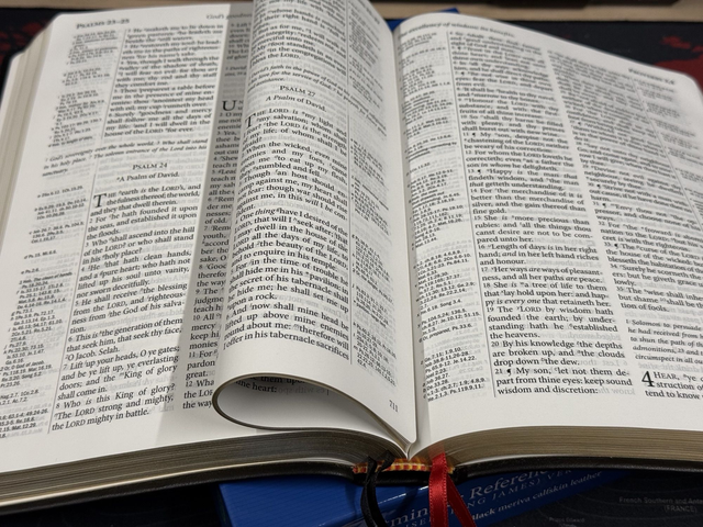 Large Print Westminster Ref. Bible - Black Calfskin