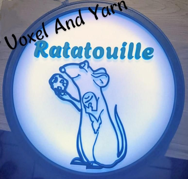 Lampe ronde personnalisable 