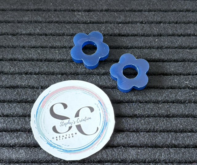 💙Pampille "ANNA" – Baby Fleur Bleue