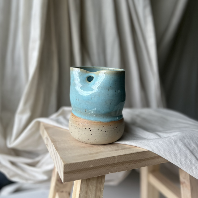Strohhalmbecher "AQUA"