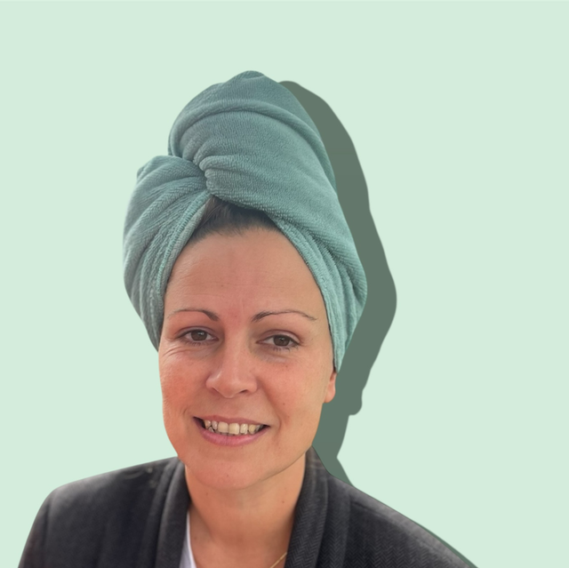 Serviette à cheveux éponge Oeko-Tex standard 100