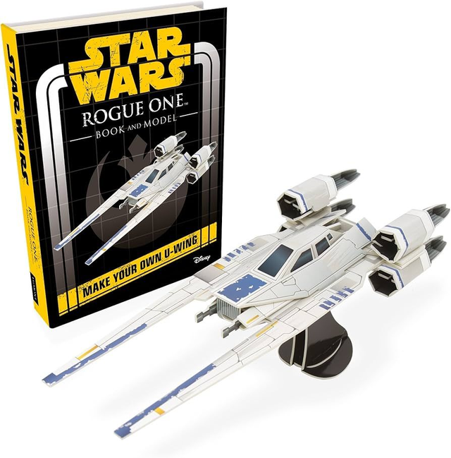 Star Wars Rogue One Book and Model: Make Your Own U-Wing