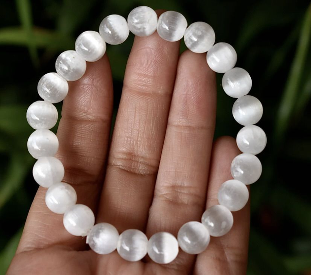 Selenite Crystal Bracelet