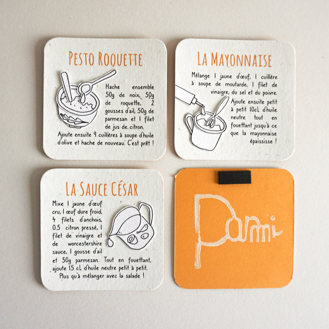 Trio de recettes aimantées