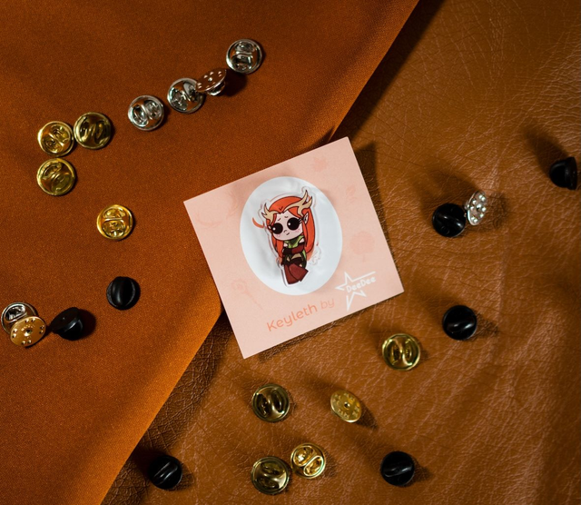 Keyleth inspired pins