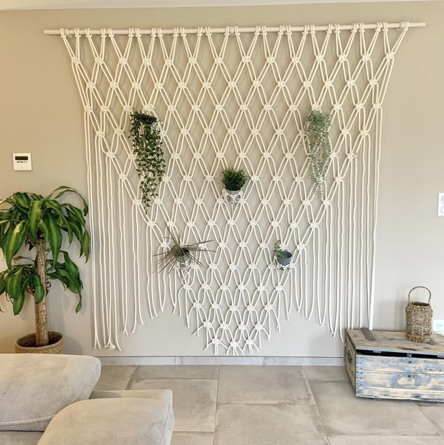 DÉCORATION MURALE PORTE PLANTE