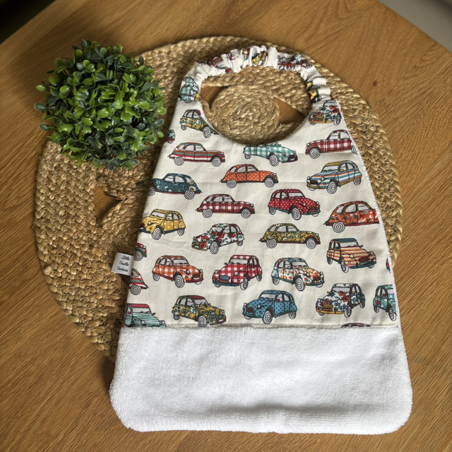 Bavoir/Serviette de cantine VOITURE