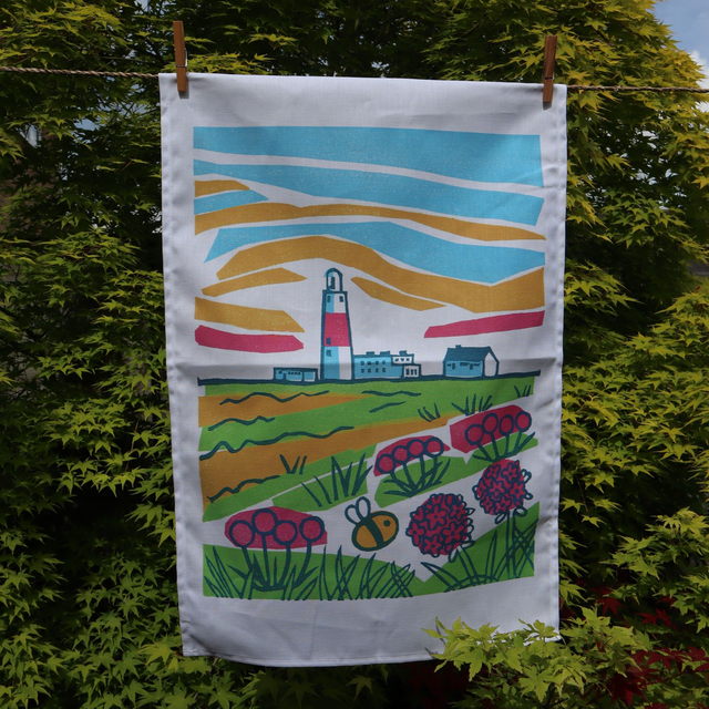 Portland Bee Tea Towel