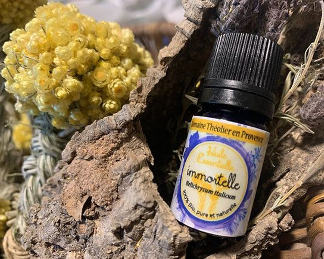 Huile essentielle Immortelle italienne Bio