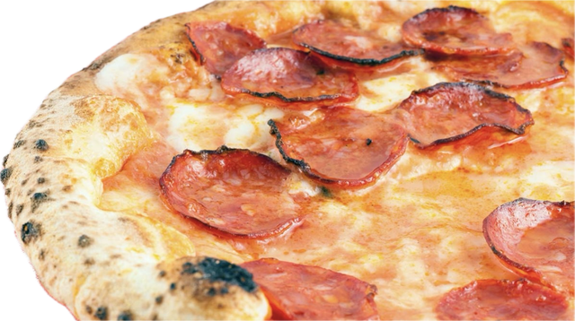 Pizza Diavola Pomodoro Mozzarella Salame Piccante