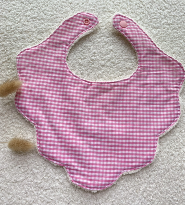 Bavoir festonné - Rosalia 