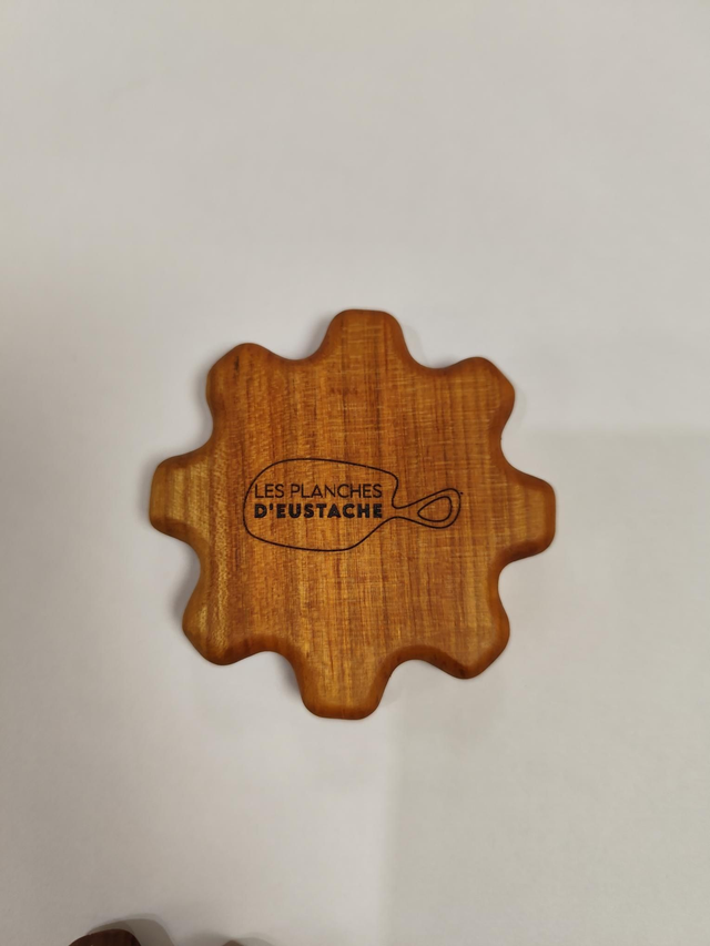 Décapsuleur engrenage merisier 