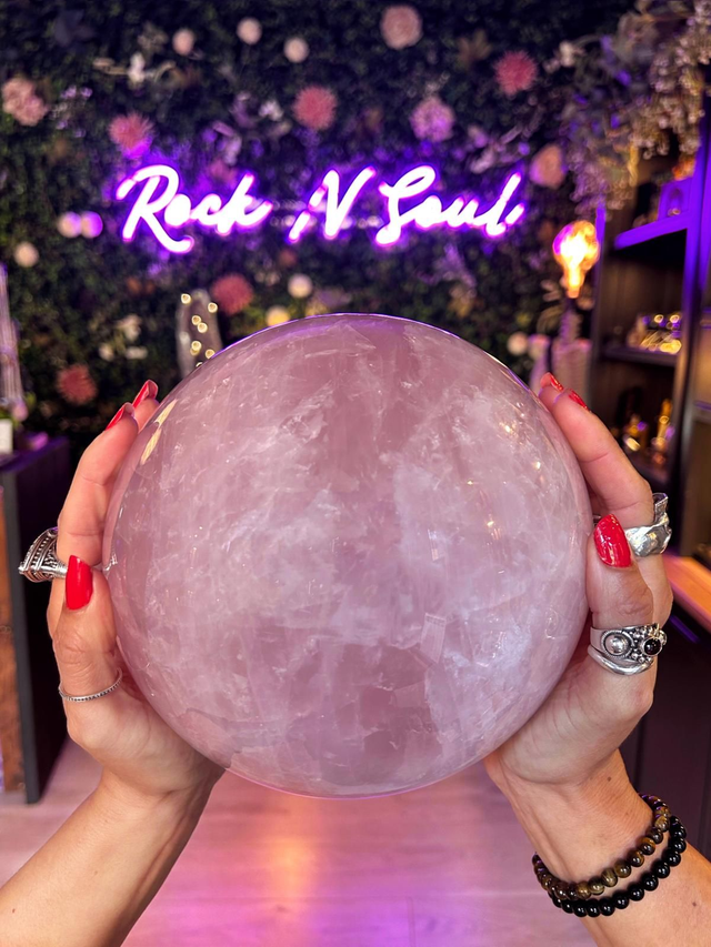 HUGE Rose Quartz 9KG Statement Piece 