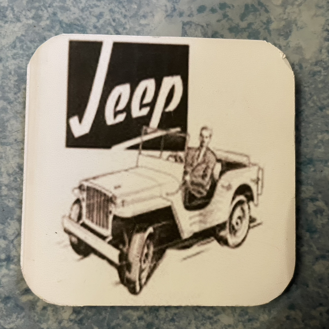 Magnet jeep vintage