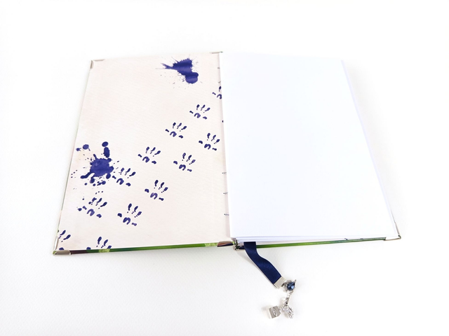 Carnet souris et champignon