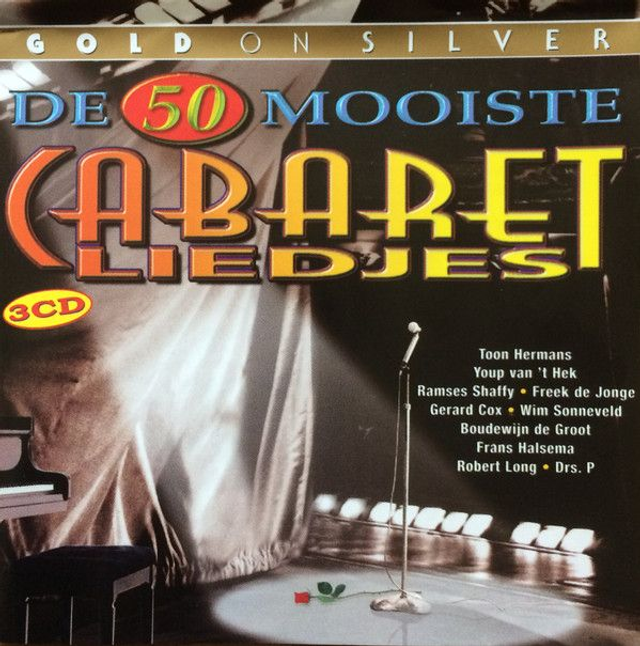 Various ‎– De 50 Mooiste Cabaretliedjes Audio CD