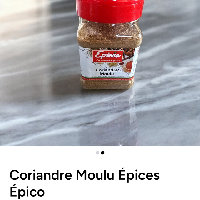 Coriandre moulu 