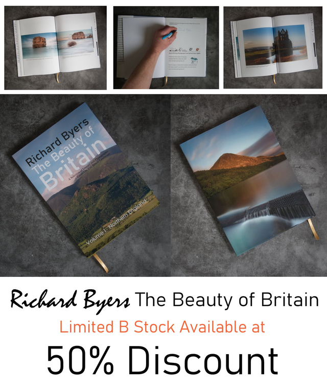 The Beauty of Britain Hardback Signed Copy B STOCK