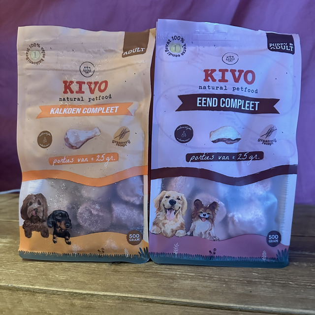 Kivo portie’s vlees