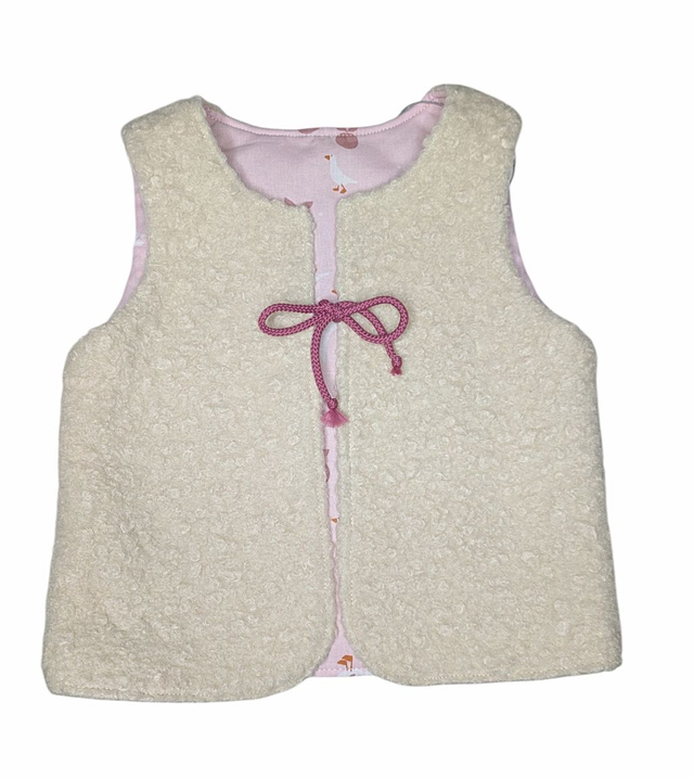 Gilet de berger 18 mois réversible