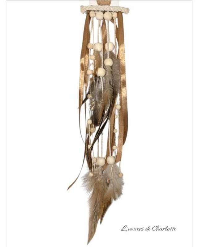 Barrette Amérindienne "Nature"