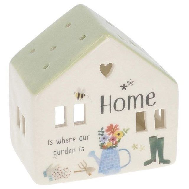 Happy Garden Tea light Decor 