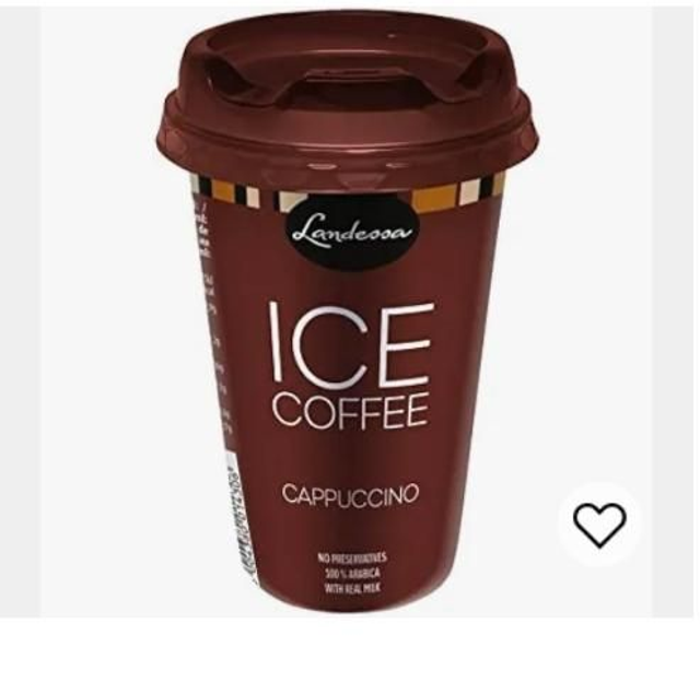 Café frío capuchino