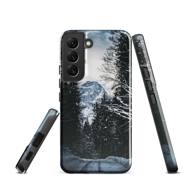  Cover resistente per Samsung® landscape view mountain snow 