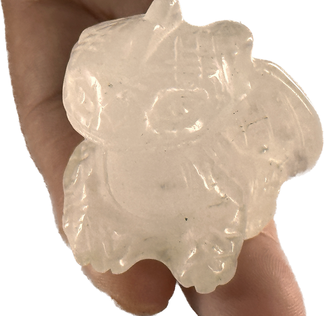 Dragon Clear Quartz - (Toothless)