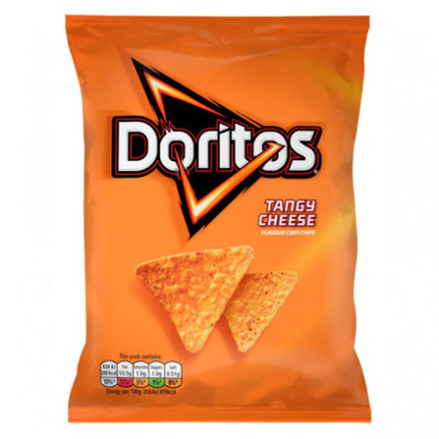 Doritos Tangy Cheese Tortilla Chips Crisps 70g