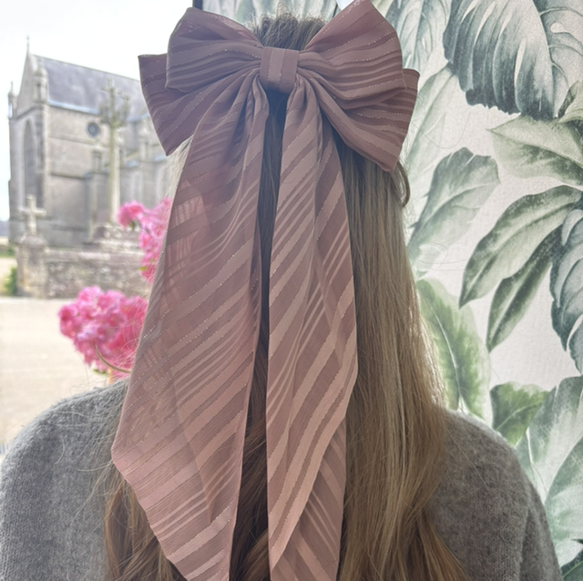 Pince à cheveux nœud 